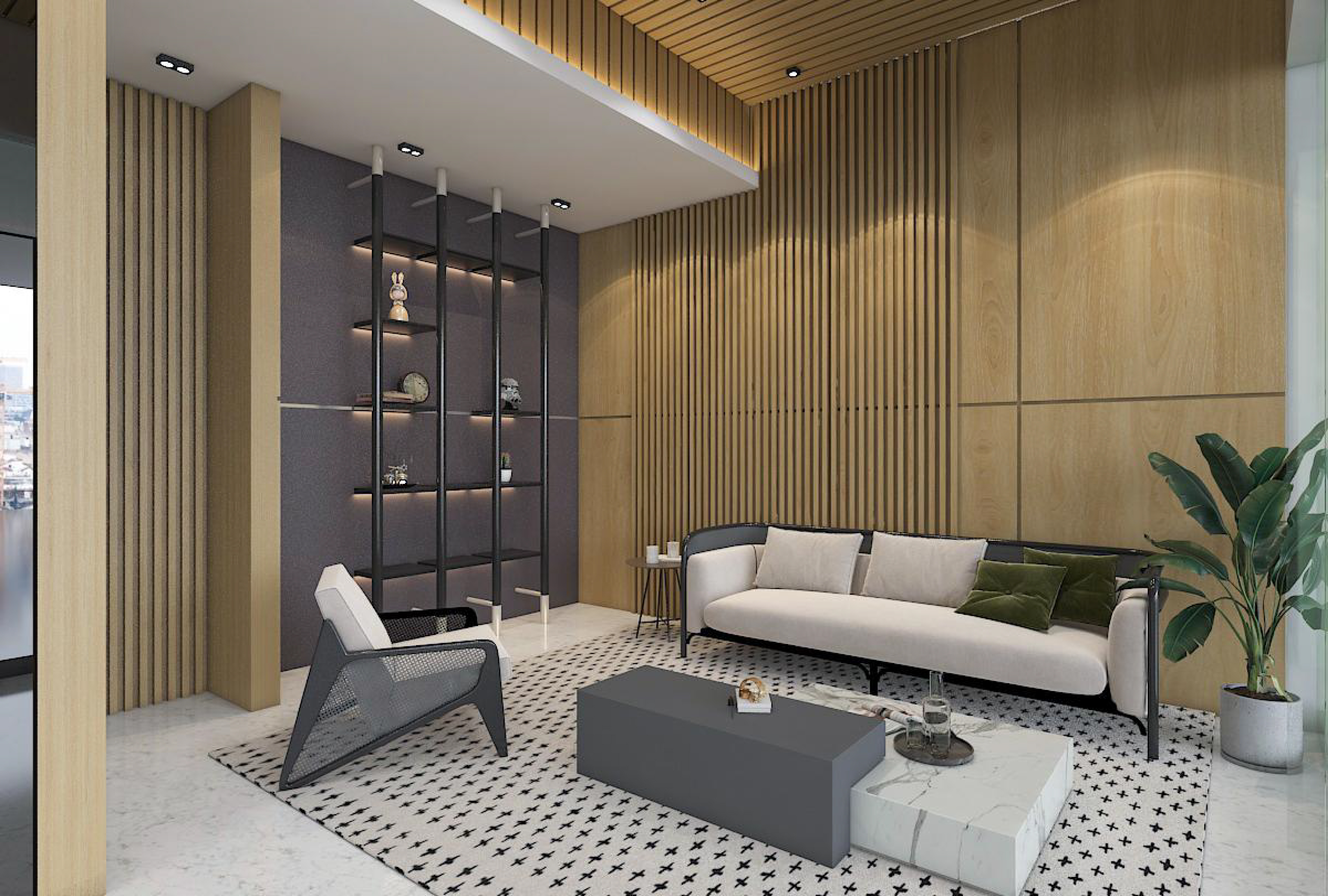 Interior Lobby Hotel Mewah - Desain Interior Surabaya